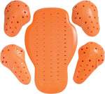 Icon D3O Viper 1 Back Impact Protector - Orange