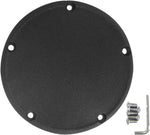 Drag Specialties Derby Cover For Harley Davidson FLD 1690 2012-2013 - Wrinkle Black