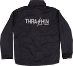 Thrashin Supply Co Mission Waterproof Rain Jacket - Black