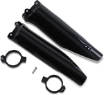 UFO Fork Guards For Kawasaki KX125 2004-2008 - Black