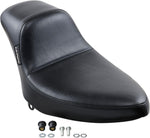 LE Pera Daytona Sport Solo Seat For Harley Davidson FL 1200 1964-1977 Smooth - Black