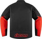 Icon Unisex Hooligan Jacket - Black Red
