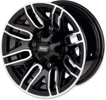 Moose Racing 112X Wheel For Kawasaki KAF 820 4X4 2025 Rear 14 x 8" - Black
