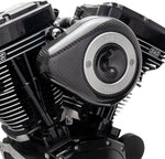 S&S Cycle Mini Teardrop Stealth Air Cleaner Cover For Harley Davidson FLDE 1750 2019-2020 - Black