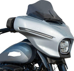 Klock Werks Flare Windshield For Harley Davidson FLHLT 1923 ABS 2026 25.5 cm (10") - Dark Smoke