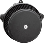 Arlen Ness Big Sucker Stage 1 Air Cleaner Kit with Cover For Harley Davidson FLHX 1923 2024-2026 - Black/Silver/Wrinkle