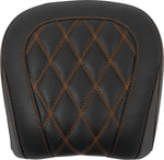 Mustang Wide Tripper Passenger Seat For Harley Davidson FLHX 1923 2024-2026 - Black/Orange