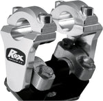 Rox Speed FX Pivoting Handlebar Risers For 7/8" Bar Clamps For Honda CB1000C 50.8 mm (2") - Chrome