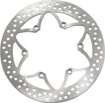 SBS Front Left Brake Disc For MZ Baghira 660 2000-2006 - Silver