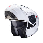 Caberg Duke X White Metal Flip Up Motorcycle Helmet