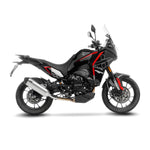 LeoVince LV-14 Stainless Steel Silencer For Moto Morini X-Cape 700 ABS 2025-2026 Right