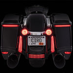 Ciro Bag Blades Accent Lights For Harley Davidson FLHRSE6 1800 ABS 2014 Smoke