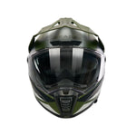 Spada Trailhawk Raptor Adventure Motorcycle Helmet - Green