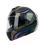Spada Sirius Flip Front Motorcycle Helmet - Flow Green