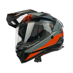 Spada Trailhawk Raptor Adventure Motorcycle Helmet - Orange