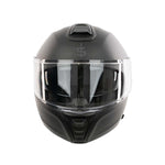 Spada Sirius Flip Front Motorcycle Helmet - Matt Black