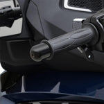 Show Chrome Handlebar Weights For Can Am Spyder 1330 F3 2015-2022 - Black