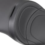 Drag Specialties Low-Profile Touring Seat For Victory Cross Country 106 2010-2015 Mild Stitched - Black