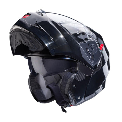 Caberg Duke X Smart Black Flip Up Motorcycle Helmet