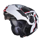 Caberg Duke Evo Move Black White Red Helmet