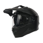 Spada Nitride Adventure Motorcycle Helmet - Matt Black