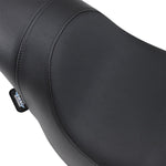 Drag Specialties Predator Smooth Seat For Harley Davidson FLSTF 1584 2007-2010 - Black