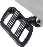 Show Chrome Combat Floorboards For Can Am RYKER 600 ACE 2019-2024 - Black/Contrast Cut