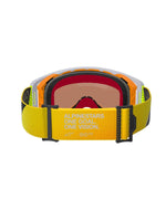 Alpinestars Supertech Corp ABS Vision Goggles - Grey Yellow