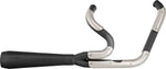 Trask Assault 2:1 Exhaust System For Harley Davidson FLD 1690 2012-2013 - Black/Mild Steel