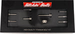 Trask Bitchin Motor Mount Bolts For Harley Davidson FLDE 1750 ABS 2018-2020 - Silver