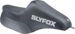 Slyfox 2 Up Race Low Seat For Harley Davidson FLHR 1584 2008-2011 Carbon Fiber/Silver Logo - Black