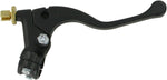 Parts Unlimited Shorty Style Power Clutch Lever Assembly For Honda CRF100F 2004-2009 - Black