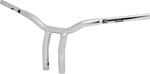 LA Choppers One Piece Kage Fighter Pullback Riser Handlebar For Harley Davidson FLFBS 1923 ABS 2025 25.5 cm (10") - Chrome