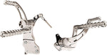 Accutronix Muzzle Brake Forward Controls For Harley Davidson FLHR 1340 1997-1998 Slotted - Chrome