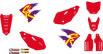 Blackbird Retro Graphics Kit For Honda CR125 2002-2007 - Red/White/Yellow