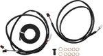 LA Choppers Complete Plug-and-Play Cable Kit For Harley Davidson FLH 1868 ABS 2021 45.5 cm - 51 cm (18" - 20") - Black/Clear-Coated/Natural