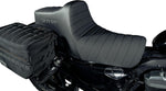 Slyfox High Noon Seat For Harley Davidson XL1200C 2004-2020 - Black