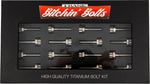 Trask Bitchin Rocker Box Bolts For Harley Davidson FLDE 1750 ABS 2018-2020 - Silver