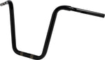 LA Choppers Twin Round Handlebar For Harley Davidson FLTRK 1868 ABS 2024 35.5 cm (14") - Black