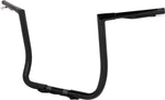 LA Choppers Pre-Wired Twin Peaks Handlebar For Harley Davidson FLHT 1750 ABS 2019-2022 35.5 cm (14") - Black