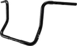 Burly 1-1/4" Bagger Ape Hanger Handlebar For Harley Davidson FLHX 1923 ABS 2024-2026 38 cm (15") - Black