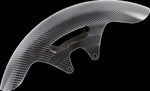 Arlen Ness Carbon Fibre 19" Cafe Fender For Harley Davidson FLH 1868 2021 48cm (19") Front - Black/Carbon Fibre