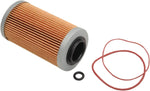 Parts Unlimited Oil Filter For Ski-Doo Alpine 4 500 1990 - Orange/Silver
