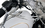 Magnum Shielding Sterling Chromite II Throttle Cable For Harley Davidson XL 1200 C 2007-2020 76 cm (30") - Chrome Clear-Coated