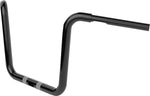LA Choppers Twin Round Handlebar For Harley Davidson FLTRK 1868 ABS 2020-2023 30.5 cm (12") - Black