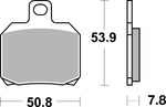 SBS MS Maxi Sintered Front Or Rear Brake Pads For Piaggio Beverly 500 2006-2012