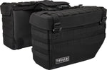 Thrashin Supply Co Expedition Saddlebags For Harley Davidson FLD 1690 2012-2013 - Black