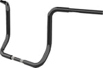 LA Choppers Twin Round Handlebar For Harley Davidson FLH 1868 ABS 2021 35.5 cm (14") - Black