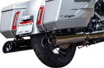 S&S Cycle 4-1 2" MK45 Performance Silencers For Harley Davidson FLH 1868 2021 - Lava Chrome