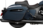 Drag Specialties Predator III Double Diamond Seat For Indian Challenger 108 ABS 2020-2025 - Black/Red